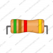 Resistencia 5.1K Ohm 1/2W - 5%